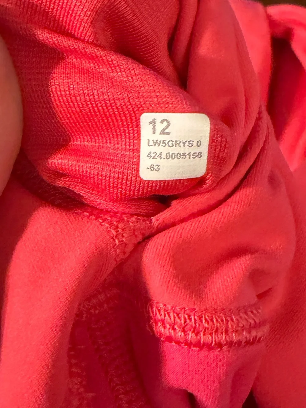 Disney x Lululemon Ladies  Align High-Rise Leggings 25 in Pink Lip Gloss size 12